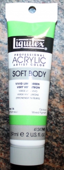 Liquitex Soft Body vivid lime green 59 ml (g.P.1L=135,42€)