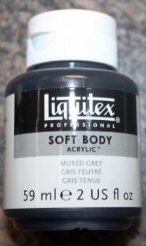 Liquitex Soft Body sp.ed.muted grey 59 ml (g.P.1L=152,54€)