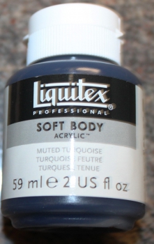 Liquitex Soft Body sp.ed.muted turquoise 59 ml (g.P.1L=152,54€)