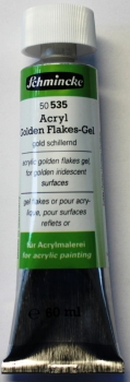 Acryl Golden-Flakes-Gel 60ml 50532 (g.P. 1L=111,67€)