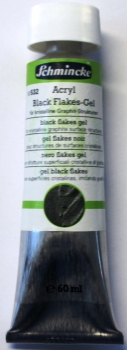 Acryl Black Flakes-Gel 60ml 50532 (g.P. 1L=111,67€)