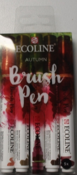 Ecoline Brush Pen 5 er Set Herbst
