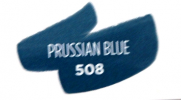Ecoline brush pen prussian blue