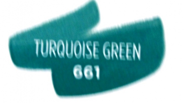Ecoline brush pen turquoise green