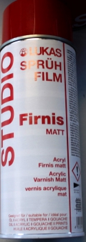 Sprühdose Firnis matt 400 ml (g.P. 1L=27,25€)