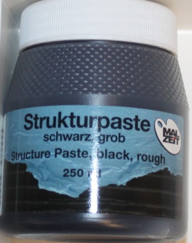 Mal Zeit Structure black,rough 250ml (g.P. 1L=33,20€)