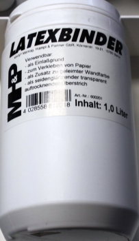 Latexbinder 1 ltr. (g.P. 1L=11€)