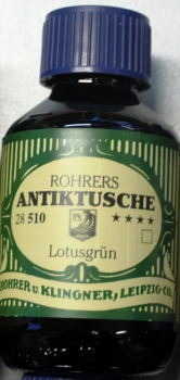 Antiktusche lotusgrün 100ml(GP1ltr=96€)