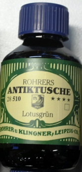 Antiktusche lotusgrün 100ml (1ltr=67,50€)