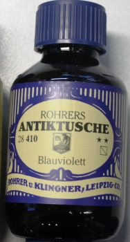 Antiktusche blauviolett 100ml (1ltr=67,50€)