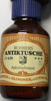 Antiktusche astoriabraun 100ml (1ltr=67,50€)