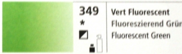 349 fluorescent  green 29,5 ml (g.P. 1L= 233,90€)