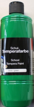 Temperafarbe grün 500ml (g.P. 1L= 11,80€)