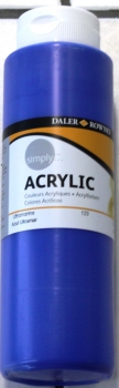 Simply Acryl  ULTRAMARIN 123 750ml (g.P. 1L=14,53€)