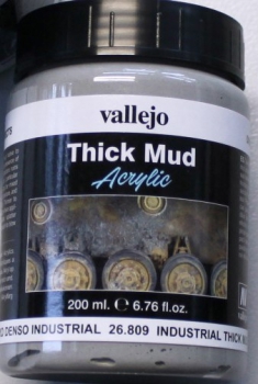 Preview: Vallejo Weathering Effects, Dicker Schlamm Industrial 200 ml (g.P. 1L= 70€)