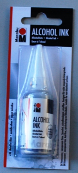 Marabu Alcohol Ink 20 ml 7782 metallic silver (g.P. 1L= 189,50€)