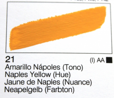 Vallejo Acrylic Studio 58 ml (g.P. 1L= 49,49€)21 Amarillo Napoles