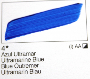 Vallejo Acrylic Studio 58 ml  (g.P. 1L= 49,49€) 4 Azul Ultramar