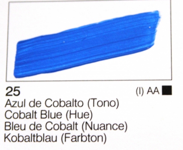 Vallejo Acrylic Studio 58 ml  (g.P. 1L= 49,49€) 25 Azul Cobalto