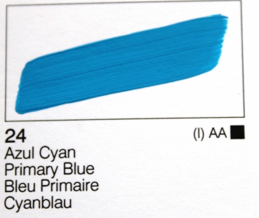 Vallejo Acrylic Studio 58 ml  (g.P. 1L= 49,49€) 24 Azul cyan