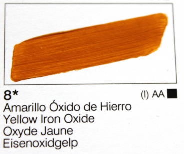 Vallejo Acrylic Studio 58 ml  (g.P. 1L= 49,49€) 8 Amarillo Oxido Hierro