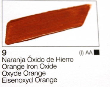 Vallejo Acrylic Studio 58 ml (g.P. 1L= 49,49€) 9 Naranja Oxido Hierro
