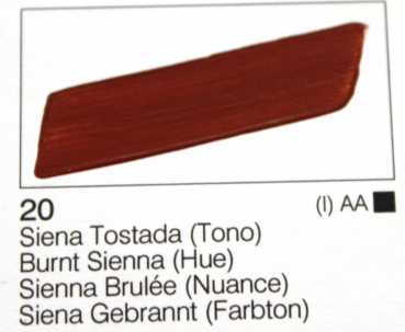 Vallejo Acrylic Studio 58 ml  (g.P. 1L= 49,49€)  20 Siena Tostada