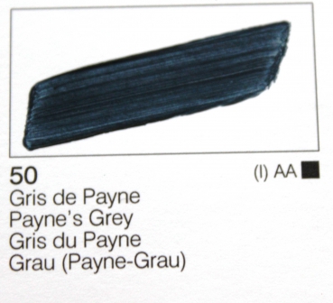 Vallejo Acrylic Studio 58 ml (g.P. 1L= 49,49€) 50 Gris Payne