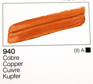 Vallejo Acrylic Studio 125 ml (g.P. 1L= 48,40€) 940 copper
