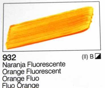 Vallejo Acrylic Studio 58 ml (g.P. 1L= 58,45€)932 Naranja fluorescente