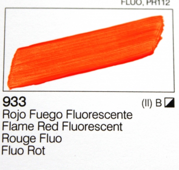 Vallejo Acrylic Studio 58 ml (g.P. 1L= 58,45€)933 Rojo Fuego fluorescente