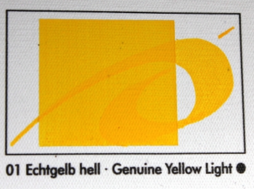 Solo Goya Triton Acrylpainter 1-4mm genuine yellow light 801