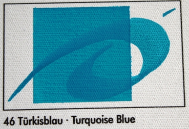 Solo Goya Triton Acrylpainter 1-4mm Turquoise blue 846