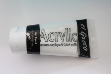 El Greco Acrylic  150 ml  28501 titanium white (100ml= 4,33€)