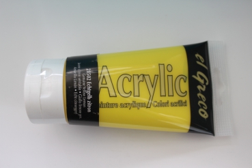 El Greco Acrylic  150 ml  28502 genuine yellow lemon (100ml= 4,33€)