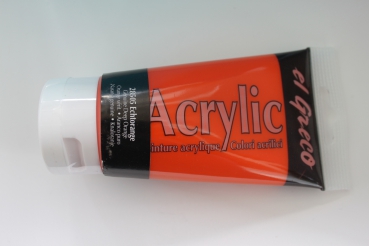 El Greco Acrylic 150 ml 28505 gen,.deep orange (100ml= 4,33€)