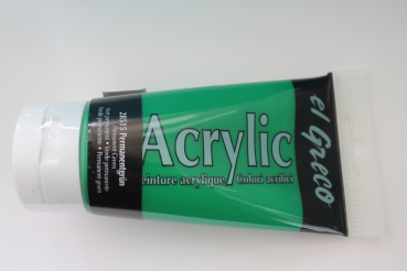 El Greco Acrylic 150 ml 28515 permanent green(100ml= 4,33€)