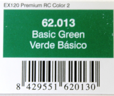 62.013 verde básico 60ml (GP 1L= 115€)