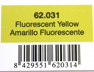 62.031 amarillo fluorescente 60ml (GP 1L= 115€)