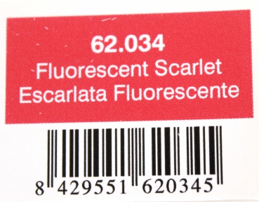 62.034 escarlata fluo. 60ml (GP 1L= 115€)
