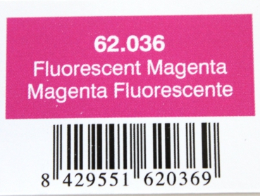 62.036 magenta fluorescente 60ml (GP 1L= 115€)