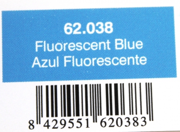 62.038 fluorescente azul 60ml (GP 1L= 115€)