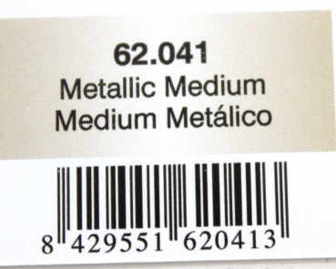 62.041 metallic medium 60ml (GP 1L= 115€)