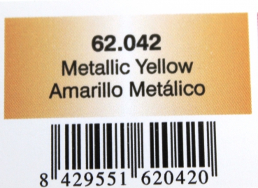 62.042 amarillo metálico 60ml (GP 1L= 115€)