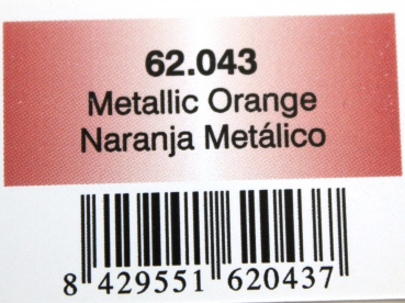 62.043 naranja metálico60ml (GP 1L= 115€)