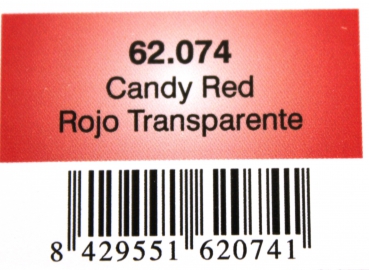 62.074 rojo Transparente 60ml (GP 1L= 115€)