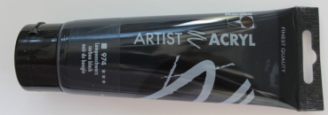 Artist acryl 974 lamp black 120 ml (g.P. 1L= 42,75€)