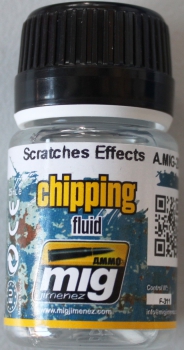 Ammo Mig 20110 chipping fluid, scratches effects, 35 ml (g.P. 1L= 90€)