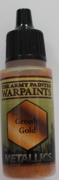 Army painter metallics18ml greedy gold (g.P. 1L= 176,67€)