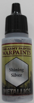 Army painter metallics18ml shining silver (g.P. 1L= 176,67€)